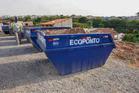 Atibaia implanta cinco Ecopontos para descarte de resíduos