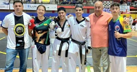 Atibaia conquista medalhas de ouro na Copa Sul Americana de Taekwondo