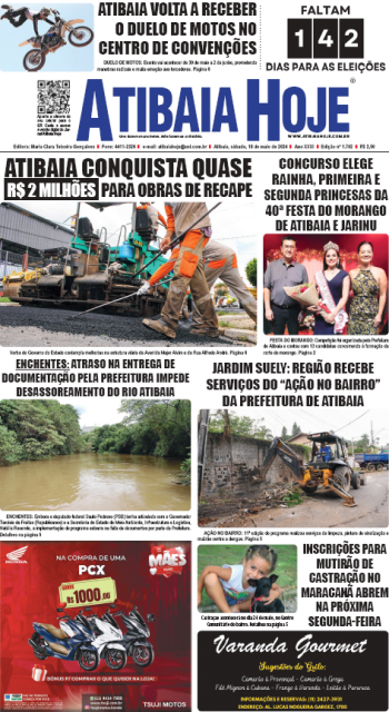 Edição 1702 - Jornal Atibaia Hoje
