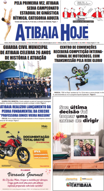 Edição 1752 - Jornal Atibaia Hoje