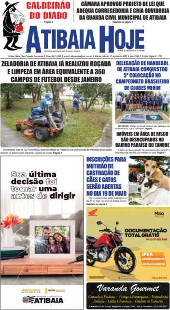 Edição 1753 - Jornal Atibaia Hoje