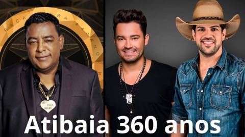 Atibaia 360 Anos: Programação Completa de Shows e Eventos para o Aniversário da Cidade