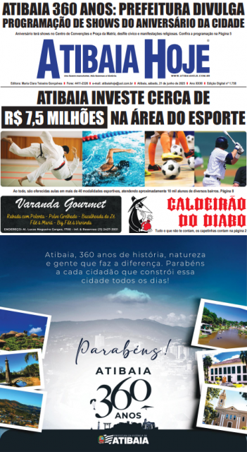 Edição 1758 - Jornal Atibaia Hoje