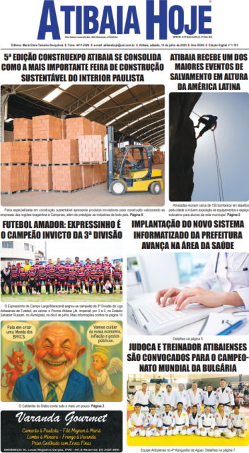 Edição 1761 - Jornal Atibaia Hoje