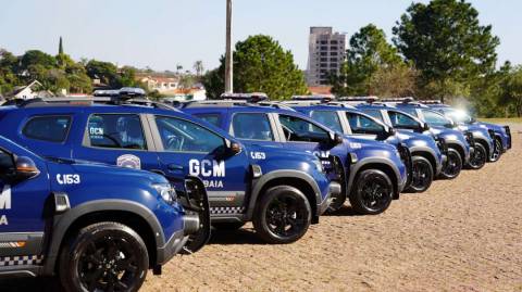 Atibaia renova frota da GCM com 12 novas viaturas
