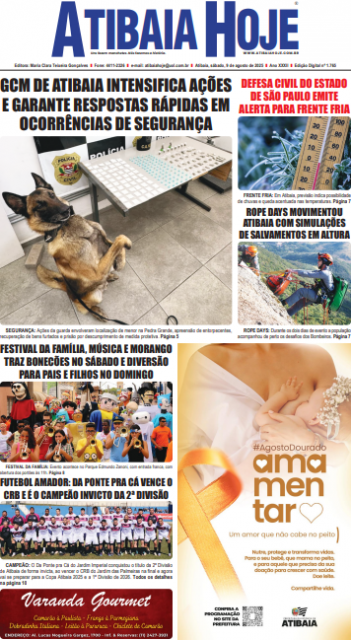 Edição 1765 - Jornal Atibaia Hoje