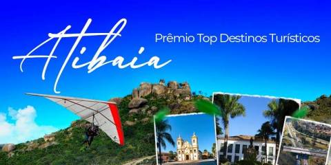 Atibaia concorre ao Prêmio Top Destinos Turísticos 2025 em três categorias: vote e participe!