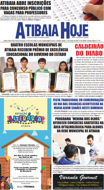 Edição 1774 - Jornal Atibaia Hoje