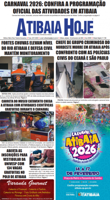 Edição 1790 - Jornal Atibaia Hoje
