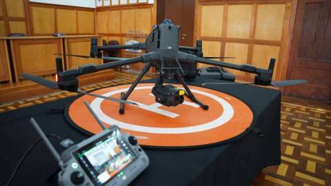 Atibaia recebe drone de última geração para reforçar ações de monitoramento e apoio operacional