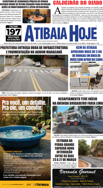 Edição 1795 - Jornal Atibaia Hoje