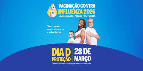 Vacinação contra gripe começa HOJE, dia 28, em Atibaia