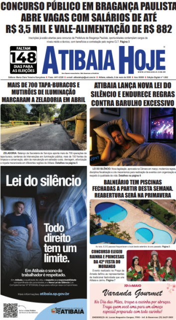 Edição 1802 - Jornal Atibaia Hoje