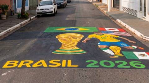 Atibaia orienta decoração de ruas para a Copa do Mundo