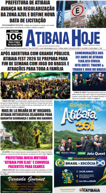 Edição 1808 - Jornal Atibaia Hoje
