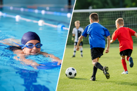 Prefeitura oferece aulas gratuitas de Natação e Futebol