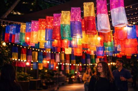 Festival Sabores e Luzes da Coreia leva gastronomia, cultura e lanternas ao Parque Edmundo Zanoni, em Atibaia
