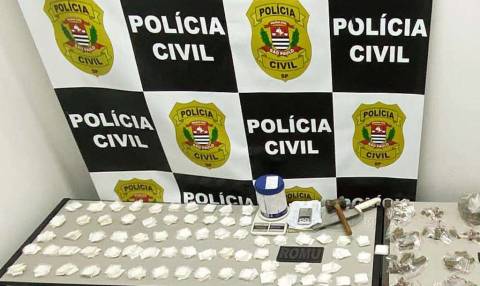 GCM apreende drogas e prende homem por tráfico em Atibaia