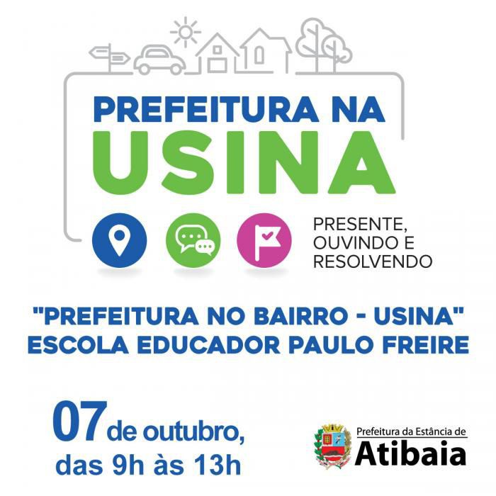 Região da Usina recebe “Prefeitura no Bairro” Hoje, dia 7 de Outubro