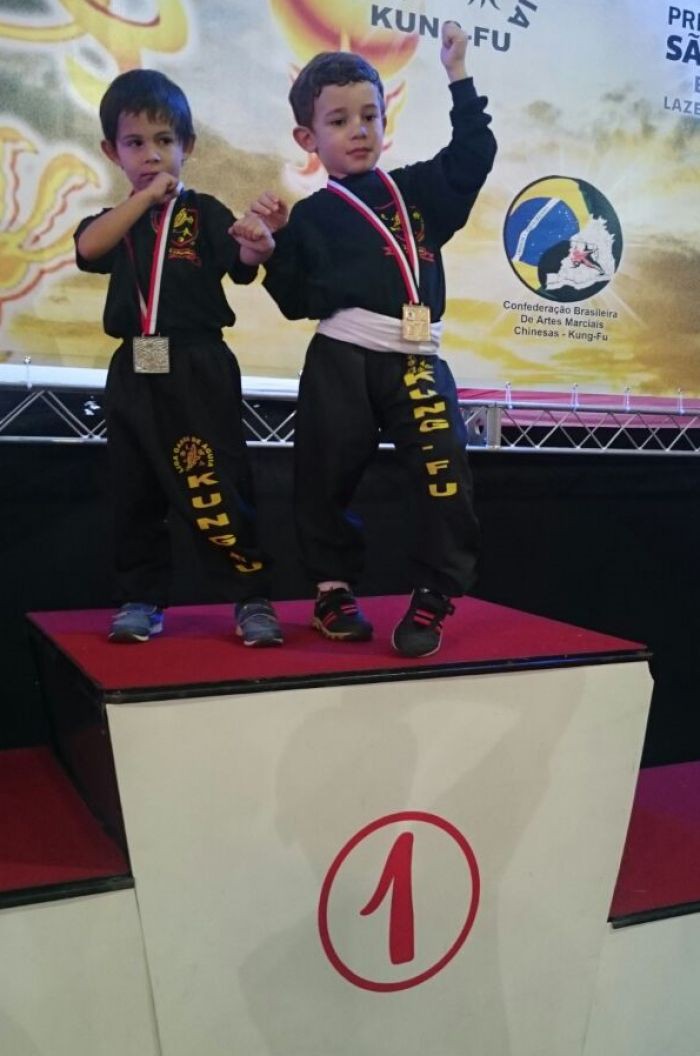 Atletas Mirim de Kung Fu representaram a Cidade de Bom Jesus dos Perdões no 10º Circuito Paulista de Kung Fu.