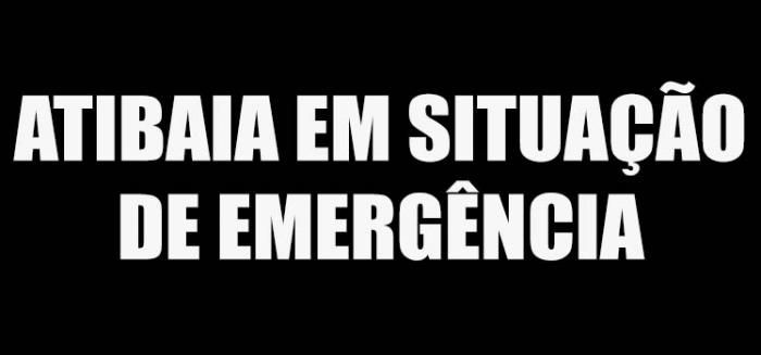Atibaia em situação de emergência