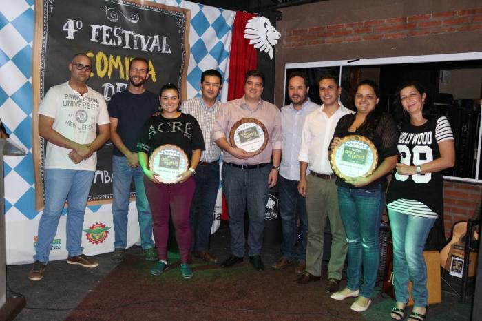 Noite de premiação celebrou o encerramento do 4º Festival Comida de Boteco de Atibaia