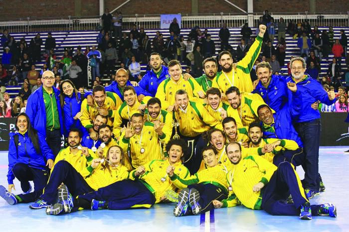 Seleção Masculina de Handebol hospedada no atibaia residence hotel