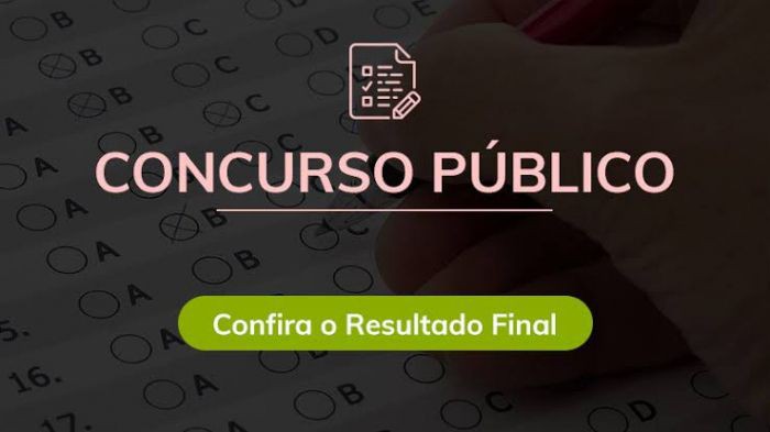 PUBLICADO CLASSIFICAÇÃO GERAL DO CONCURSO PÚBLICO DE ATIBAIA