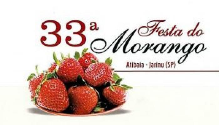 Festa do Morango de Atibaia e Jarinu começa no próximo dia 25