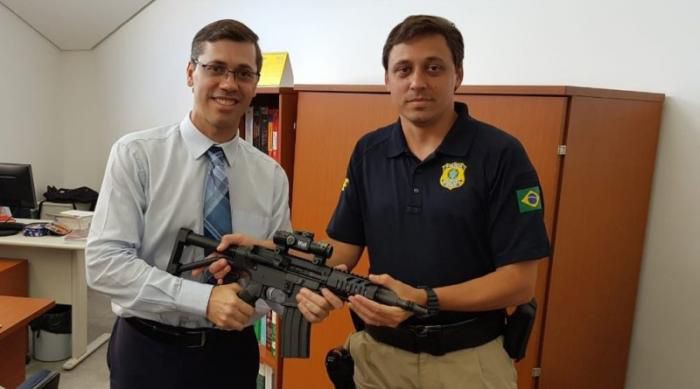 Poder Judiciário destina fuzil apreendido para uso da Polícia Rodoviária Federal em Atibaia
