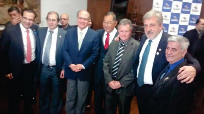 PREFEITO MARIO INUI NO PALÁCIO DOS BANDEIRANTES