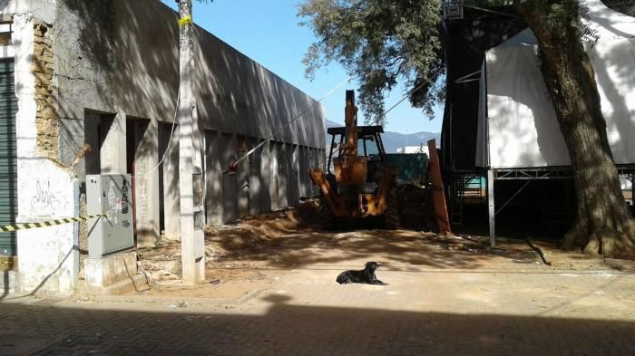OBRA DO CASARÃO DA PRAÇA DA MATRIZ