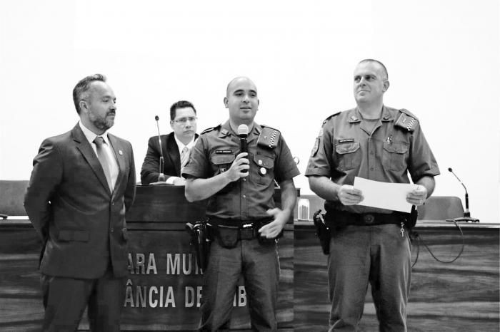 Cabo Brunno da Silva, judoca Daisy Aparecida dos Santos e Equipe Drift Trike de Atibaia receberam homenagem da Câmara Municipal