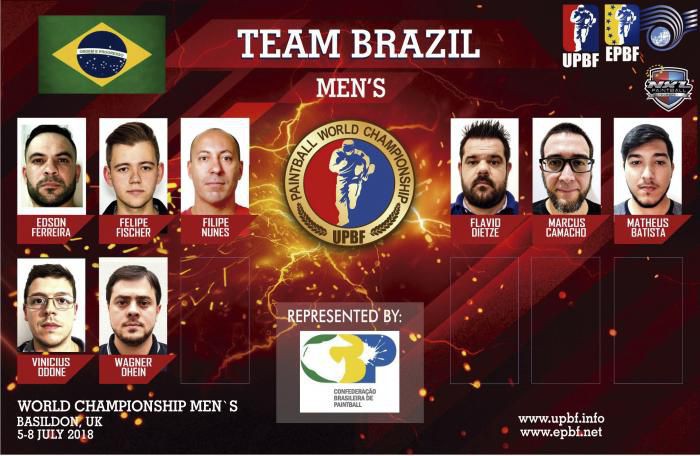 Seleção Brasileira participou da Copa do Mundo de Paintball