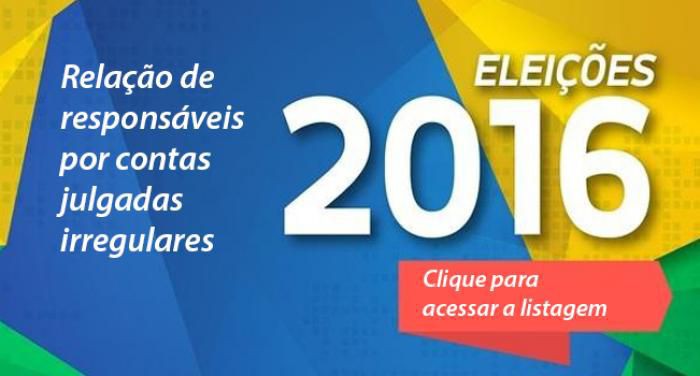 Tribunal de Contas divulgou lista de gestores que tiveram contas julgadas irregulares