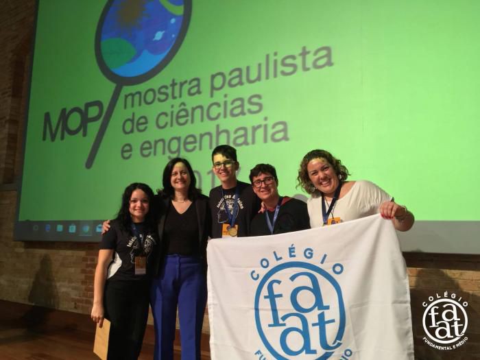 Colégio FAAT de Atibaia é vencedor na Mostra Paulista de Ciências e Engenharias da USP