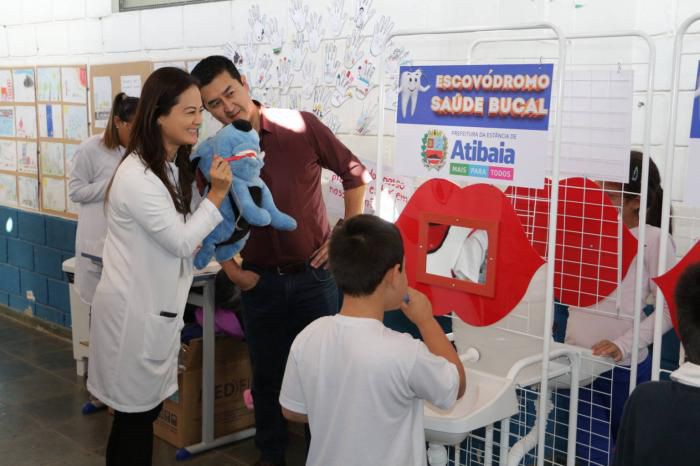 Prefeitura realizou ação de saúde bucal na rede municipal de ensino de Atibaia