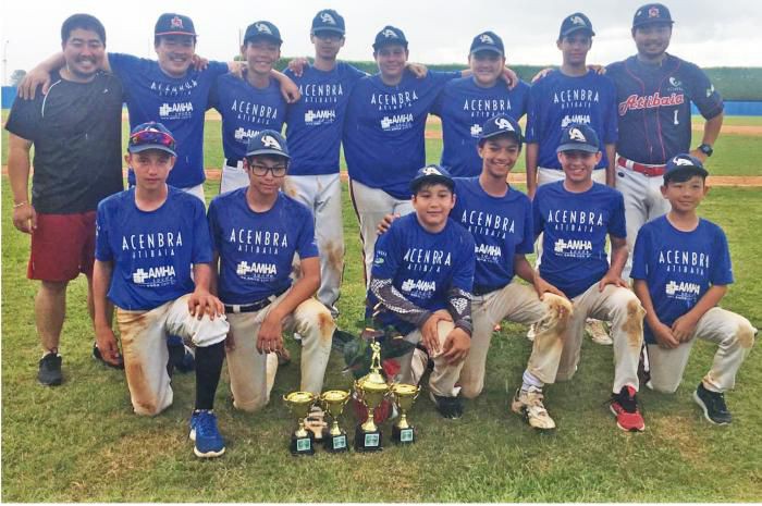 Beisebol ACENBRA/AMHA Saúde é vice-campeão na Taça Yakult Pré-Júnior