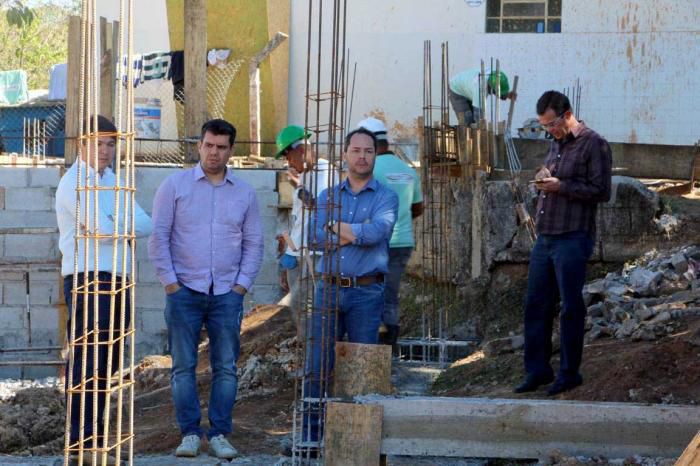 Mais oito obras foram visitadas e acompanhadas de perto pelo prefeito de Atibaia