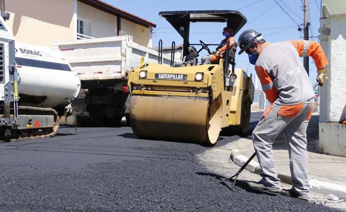 Prefeitura de Atibaia conclui recapeamento em ruas do Jardim Brasil